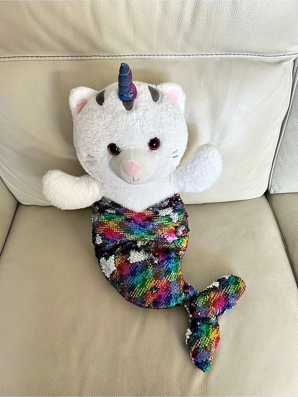 Kellytoy Cat Mermaid Plush Toy